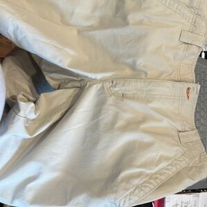 L.L. Bean “Natural Fit” men’s beige khakis  33”x32" 100% Cotton